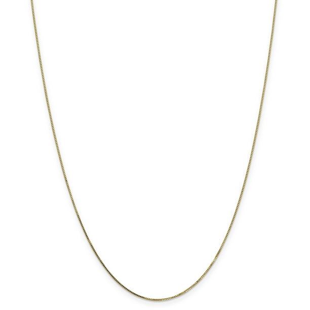 Jewels By Lux 14k Yellow Gold Cable Link Chain 0.5mm 